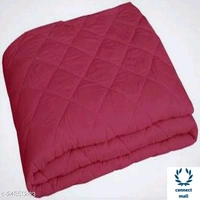 Feather Soft Quilted Micro Fabric Waterproof Elastic Strap Mattress Protector - Maroown, (L×W):78 in ×72 inch